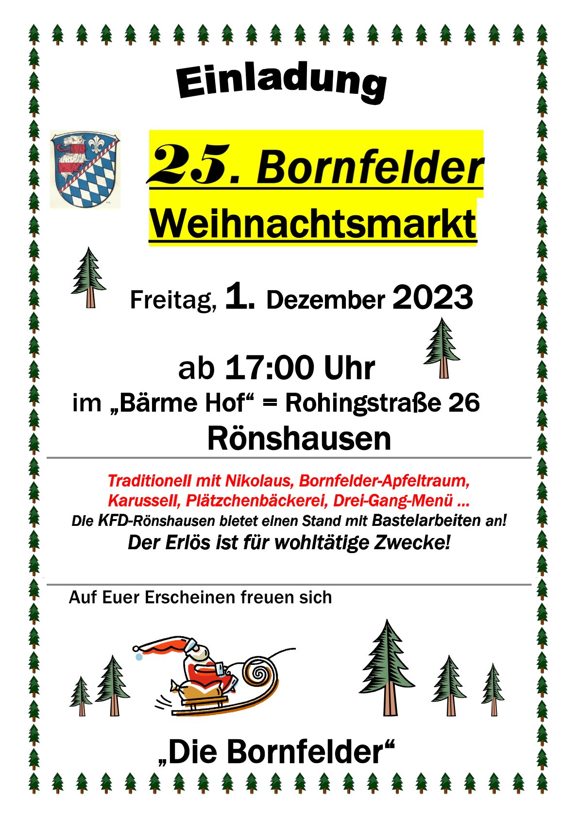 25. Bornfelder Weihnachtsmarkt Bild 1