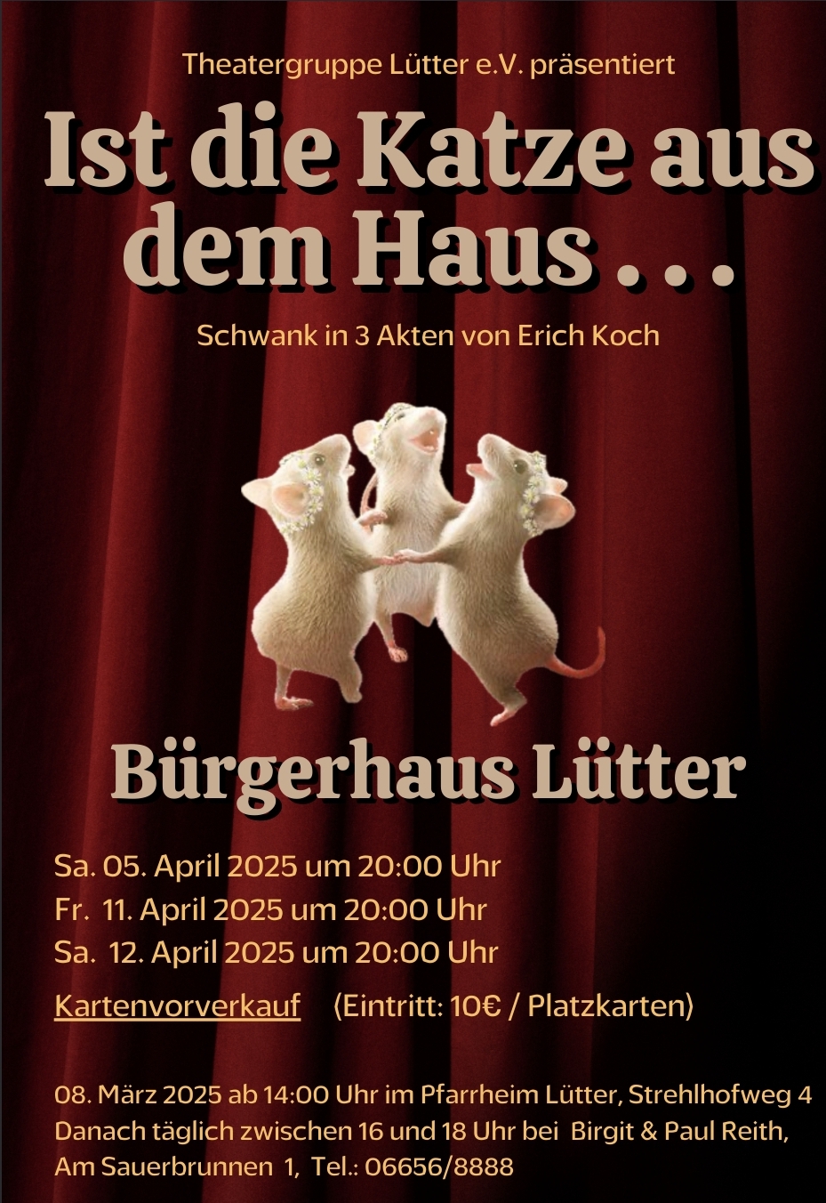 Theatervorstellung der Theatergruppe Lütter e.V. Bild 1