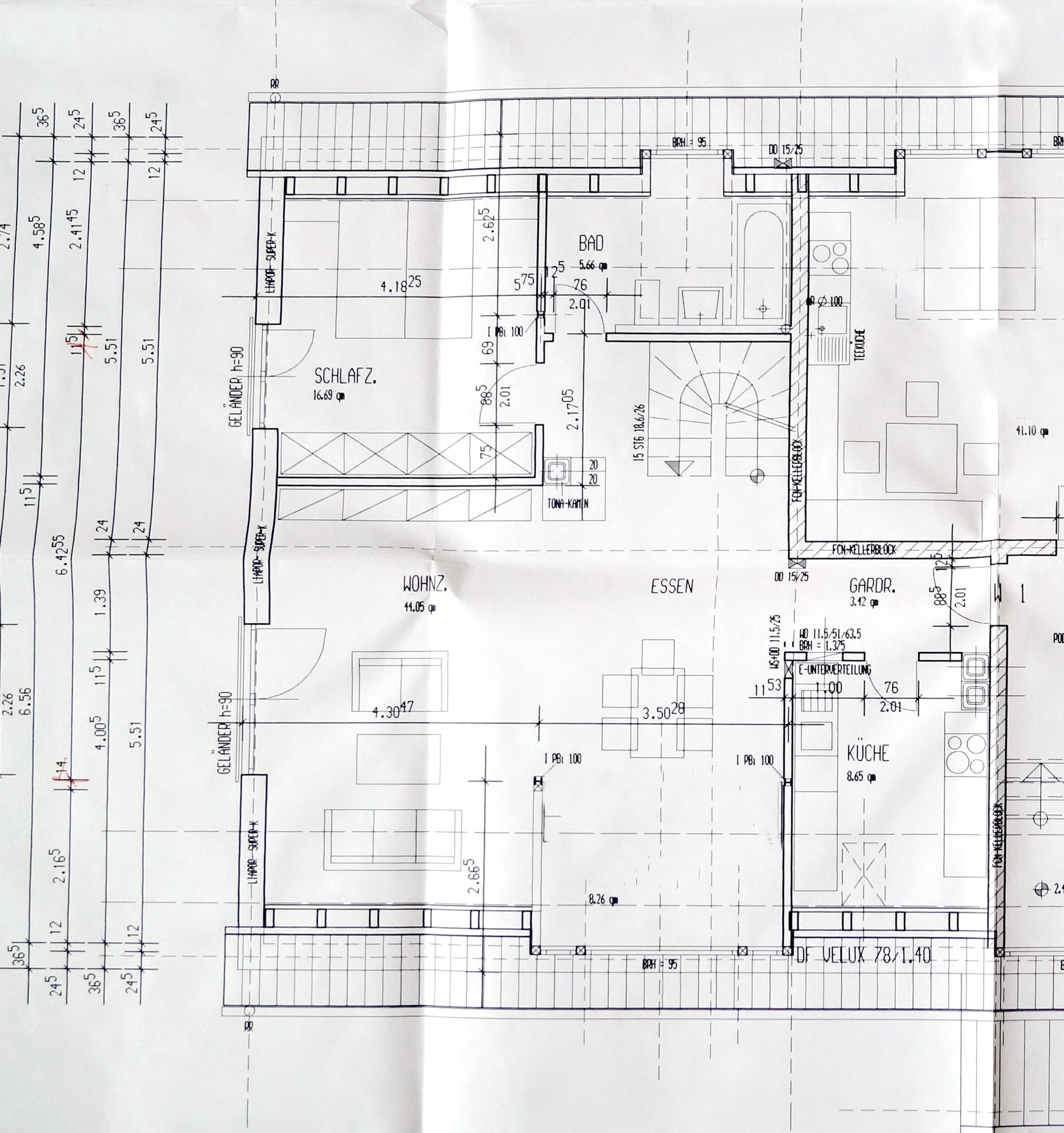 Grundriss DG 1